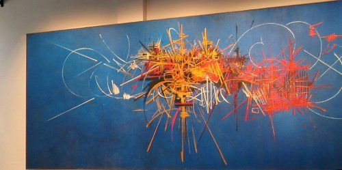 Le peintre Georges Mathieu est décédé