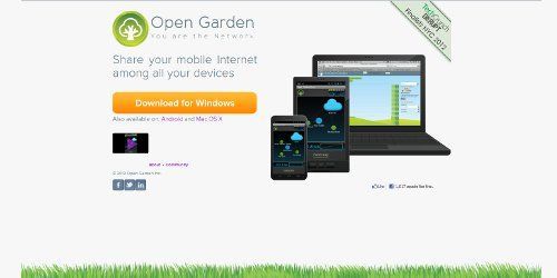 « Open Garden » : une appli pour partager sa connexion Internet