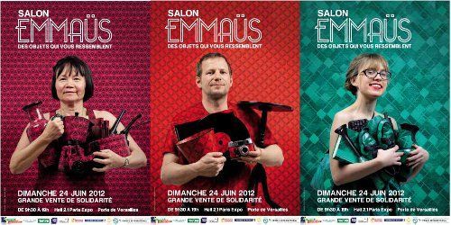 Salon Emmaüs 2012 : la brocante solidaire