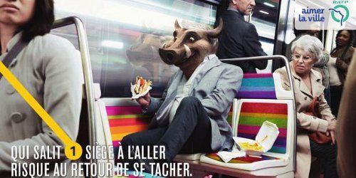 RATP : une campagne de pub pour lutter contre les incivilités