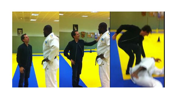 Gad Elmaleh "pète la gueule" à Teddy Riner [Vidéo]