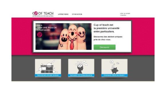 Cup of teach : vous prendrez bien un cours entre particuliers ?
