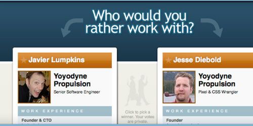 Notez vos collègues avec Cubeduel