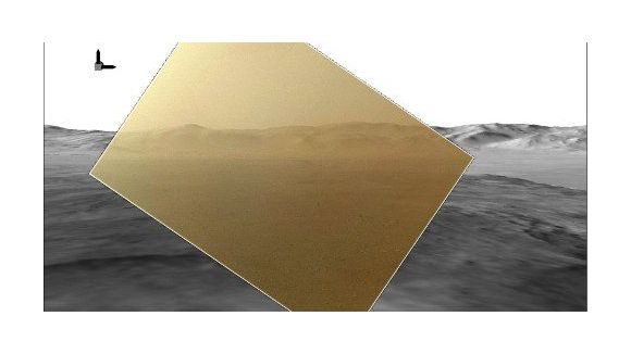 Curiosity sur Mars : la première photo en couleur de la planète rouge