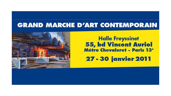 Grand Marché d’Art Contemporain 2011, à Paris, ce week-end
