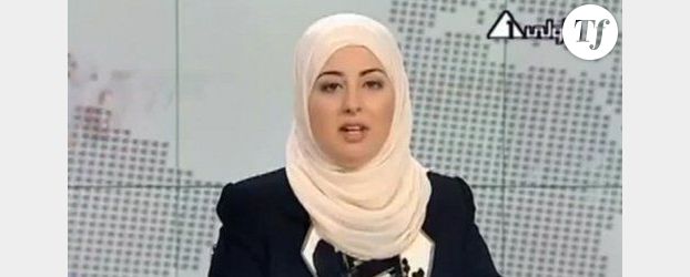 Égypte : une femme voilée présente le journal télévisé