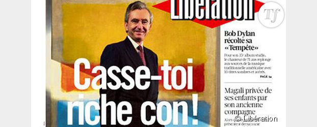 Libération : Bernard Arnault traité de con, l'injure publique peut-elle faire la Une ?