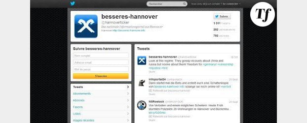 Twitter : le compte néonazi "Besseres Hannover" bloqué en Allemagne