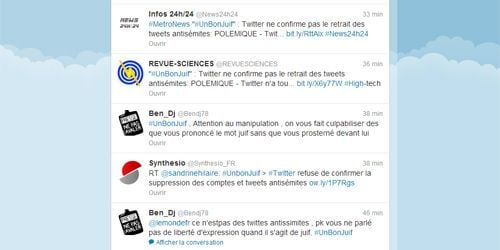 #UnBonJuif : pourquoi Twitter n’a pas supprimé les tweets antisémites ?