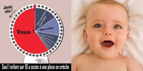 Place en crèche : la grande loterie pour les jeunes mères