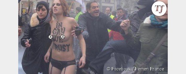 Manif anti-mariage gay : plainte de Civitas contre les Femen pour violences