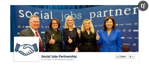 Facebook lance The social jobs partnership, son site d'offres d'emploi