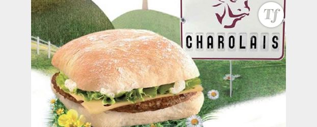 Mc Donald’s lance le premier hamburger « 100% bœuf charolais »
