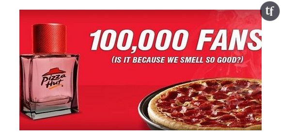 Pizza Hut lance son parfum senteur « pizza »