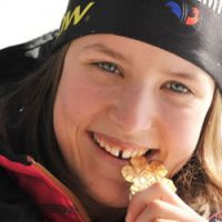 Coline Mattel première médaillée de saut à ski 