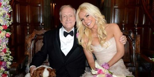 Hugh Hefner : un mariage heureux avec Crystal Harris