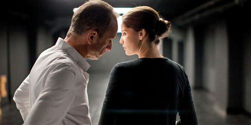 On a vu "Une histoire d’amour" avec Poelvoorde et Casta : un huis-clos SM décevant