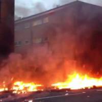 Crash d'un hélicoptère à Londres