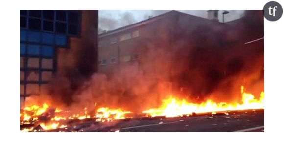 Crash d'un hélicoptère à Londres