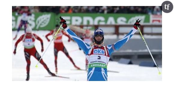 Martin Fourcade, un Français champion du monde de biathlon