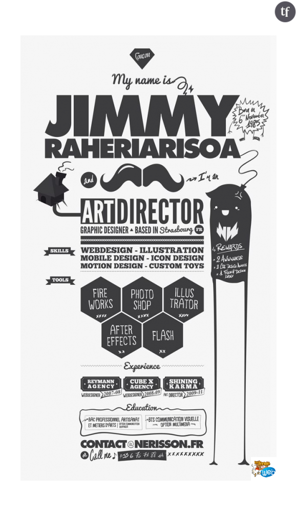 Le CV de Jimmy Raheriarisoa