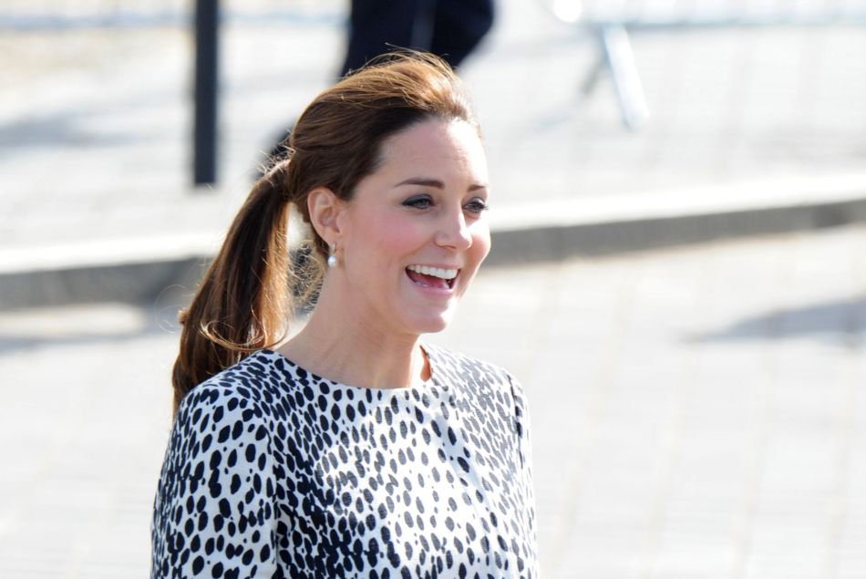 Kate Middleton en visite officielle dans le Kent le 11 mars 2015.