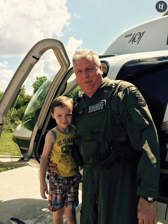 La rencontre avec le pilote d'hélicoptère.