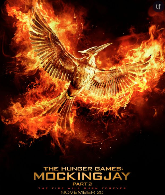 L'affiche du dernier volet de la saga "Hunger Games", dans les salles au mois de novembre.
