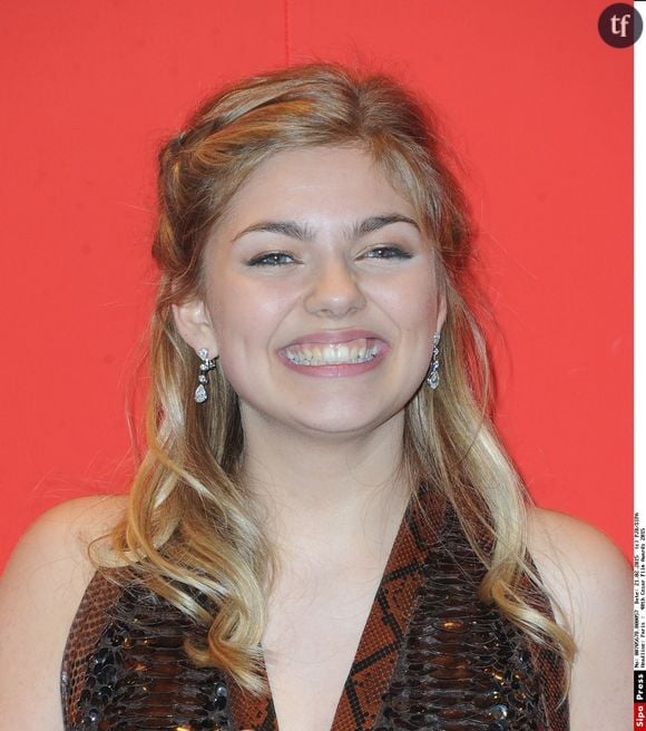 Louane, lors de la 40ème cérémonie des Césars le 20 février 2015.