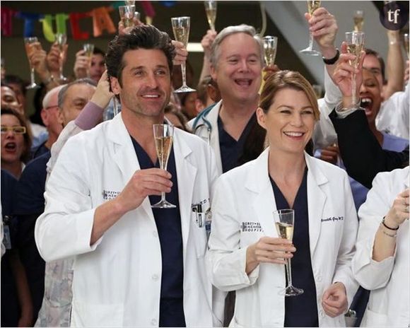 Ellen Pompeo et Patrick Dempsey dans la saison 10 de "Grey's Anatomy"