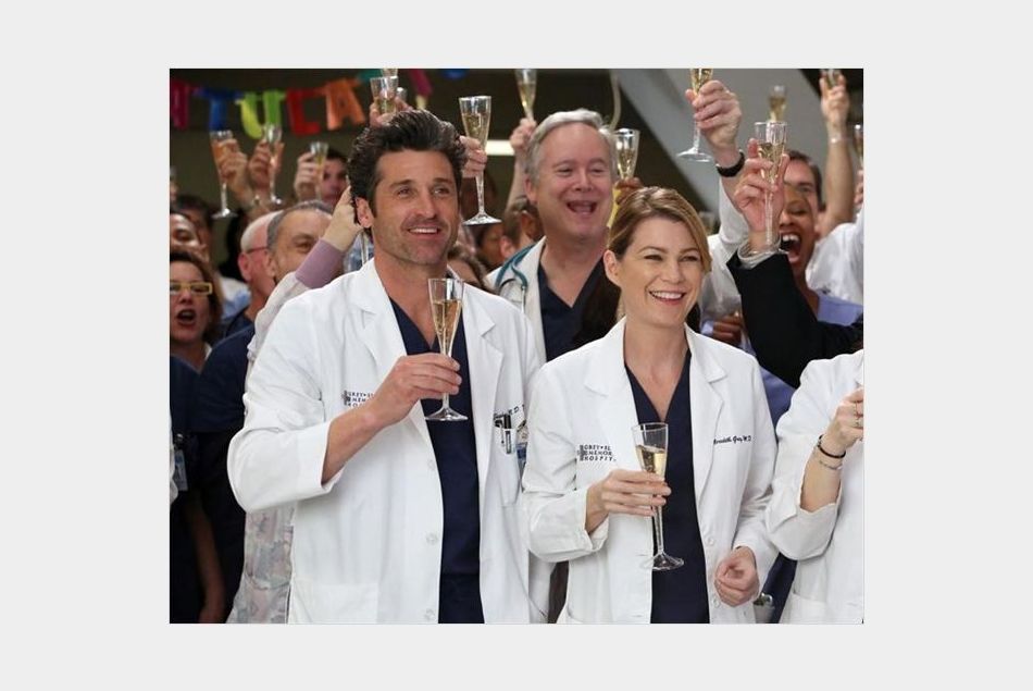 Ellen Pompeo et Patrick Dempsey dans la saison 10 de "Grey's Anatomy"