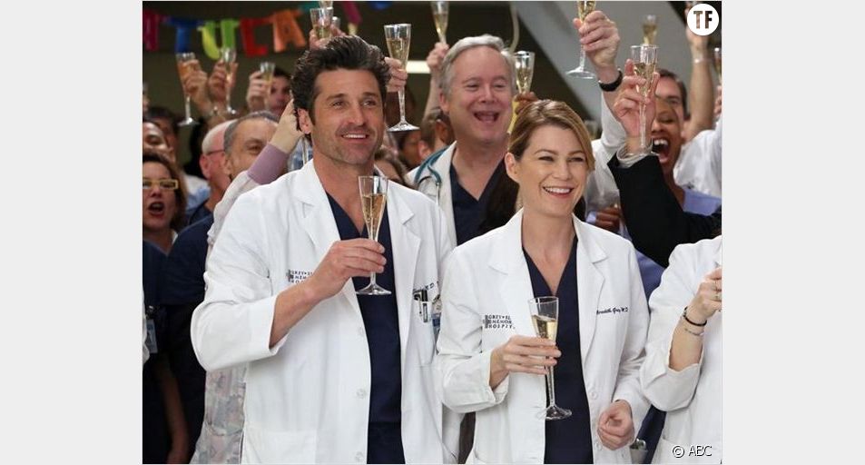 Ellen Pompeo et Patrick Dempsey dans la saison 10 de "Grey's Anatomy"