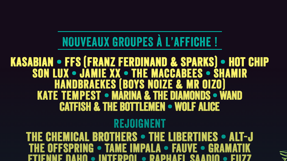 Rock en Seine 2015 : de nouveaux noms dévoilés