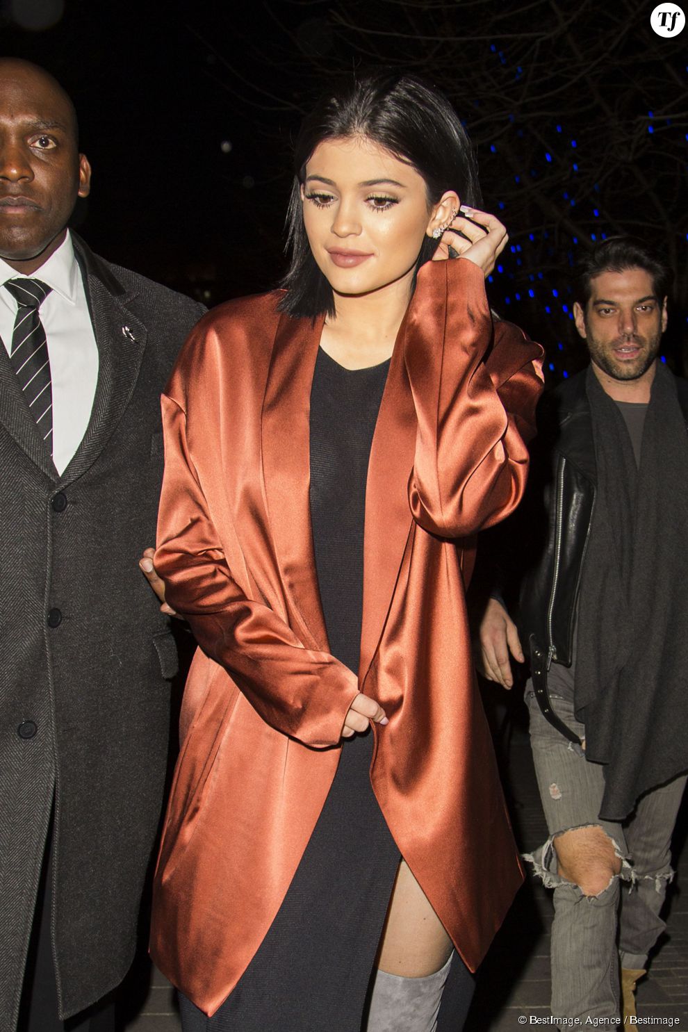 Kylie Jenner se rend au restaurant à Londres