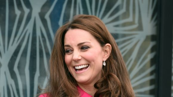 Kate Middleton a le sourire avant son accouchement