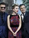 Jeremy Renner, Scarlett Johansson et Mark Ruffalo