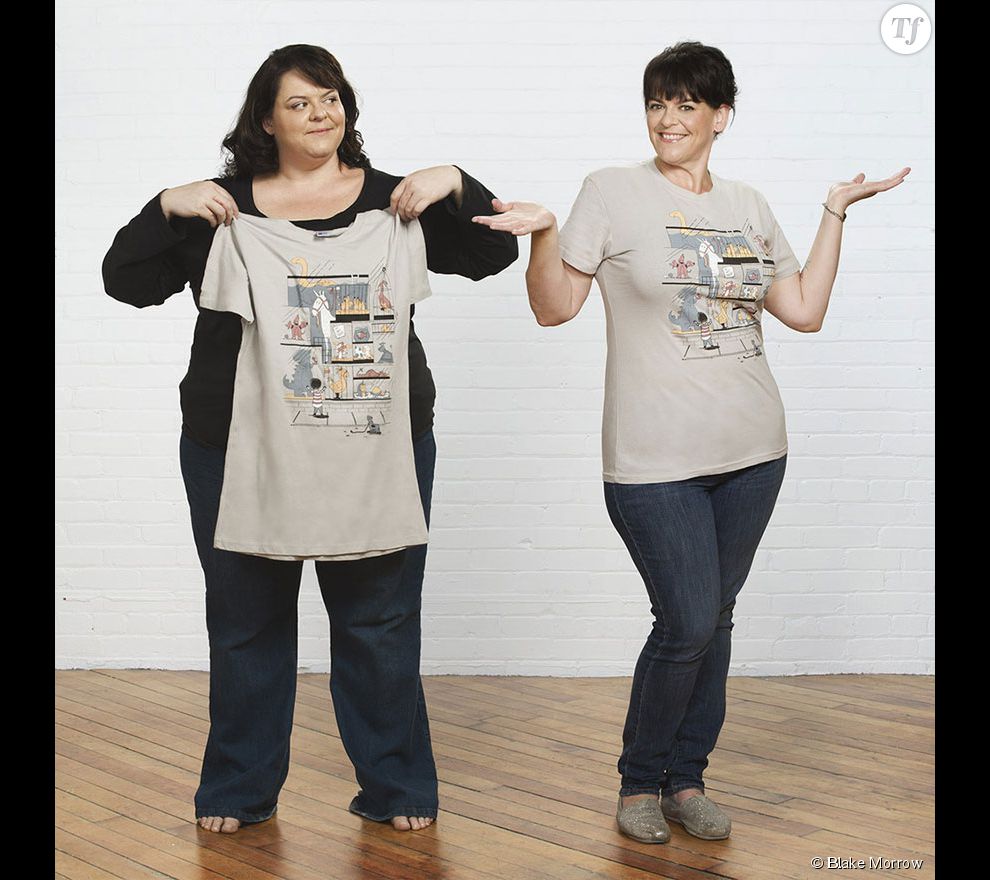 Beth Barbe exhibe fièrement ce t-shirt.