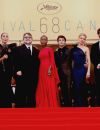 Le jury du Festival de Cannes 2015 : Ethan Coen, Sophie Marceau, Rossy de Palma, Guillermo Del Toro, Rokia Traore, Xavier Dolan, Sienna Miller, Jake Gyllenhaal et Joel Coen