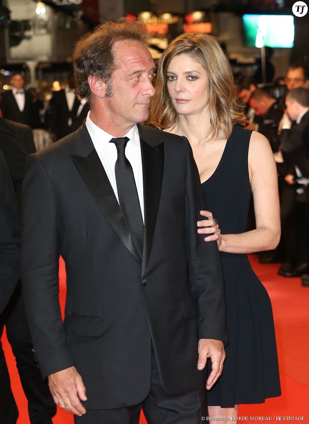 Vincent Lindon et Chiara Mastroianni à Cannes en 2013