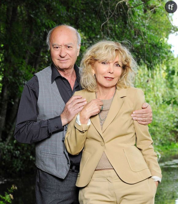 Georges Wolinski et sa femme Maryse en 2011.