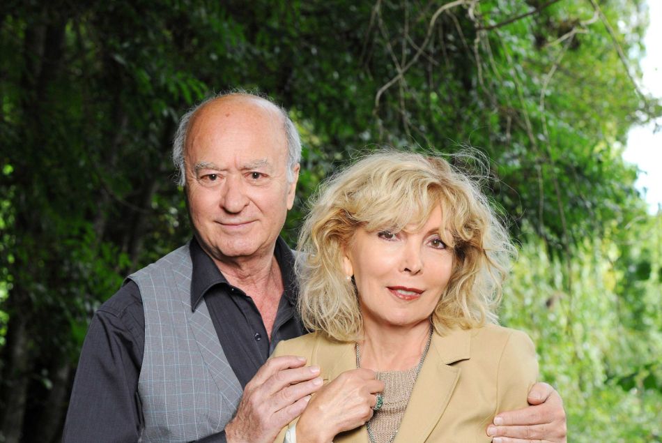 Georges Wolinski et sa femme Maryse en 2011.