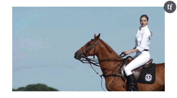 Il y a Kate Upton sur un cheval et puis, il y a nous.