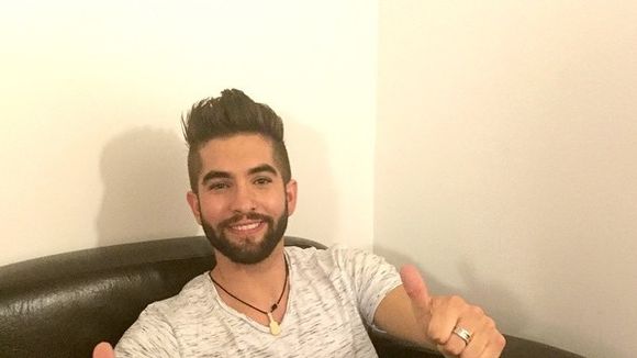 Kendji Girac : il donne tout en studio pour son deuxième album (photo)