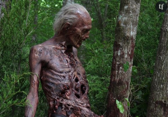 L'un des zombies de la saison 6 de "The Walking Dead"