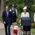 Kate Middleton en famille le jour du baptême de Charlotte