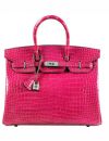 Le sac le plus cher du monde est un Birkin en crocodile rose !