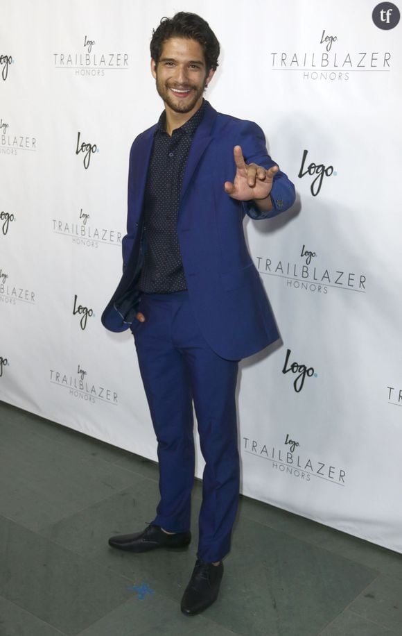 Tyler Posey - Soirée Logo's Trailblazer Honors 2015 à la Cathédrale Saint Jean à New York le 25 juin 2015. 