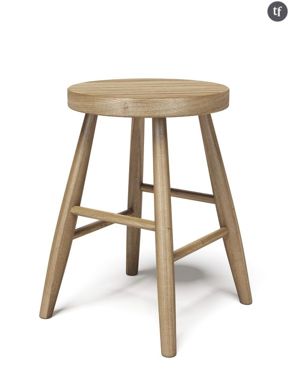 Un tabouret en bois