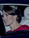  :   La duchesse de Cambridge , Catherine Kate Middleton - Arrivées à Buckingham Palace pour le dîner d'état en l'honneur du président chinois le 21 octobre 2015  