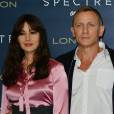 Daniel Craig et Monica Bellucci présente le film "007 Spectre" à Londres